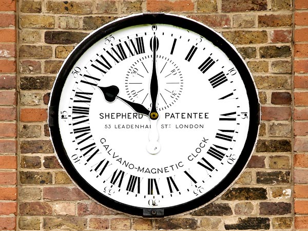 Shepherd Gate clock